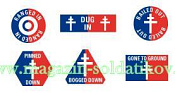TK009 Free French Token Set. (15 мм) Flames of war - фото