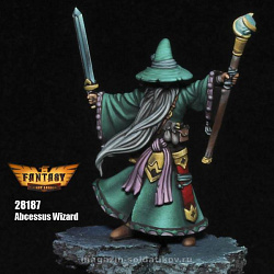 Сборная миниатюра из смолы Abcessus Wizard (2 Variants) В СБОРЕ, First Legion (28187-С) (28187-С)