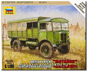 Сборная модель из пластика Британский грузовик «Матадор» (1/100) Звезда - фото