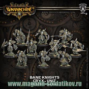 Сборная миниатюра из металла PIP 34101 Cryx Bane Knights Unit BOX Warmachine - фото