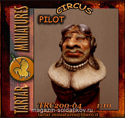 Сборная миниатюра из смолы Pilot 1:10 Tartar Miniatures (TRC200-04) (TRC200-04)