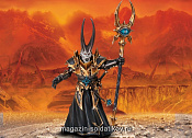 Сборная фигура из смолы CHAOS SORCERER LORD BLI WH - фото