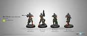 Сборная миниатюра из металла Bao Troops Judicional Watch Unit BOX Infinity - фото