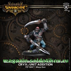 PIP 34047 Cryx Black Ogrun BLI, Warmachine (PIP-34047) (PIP-34047)