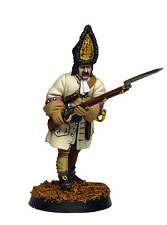 Сборная миниатюра из металла Гренадер. Австрия. 1704 г. (40 мм) Драбант - фото