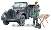 Сборная модель из пластика ИТ Автомобиль Kfz.15 Horch (1/35) Italeri - фото