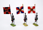 Русские знаменосцы, 1:72, Мастерская братьев Клещенко. Игровые солдатики - фото