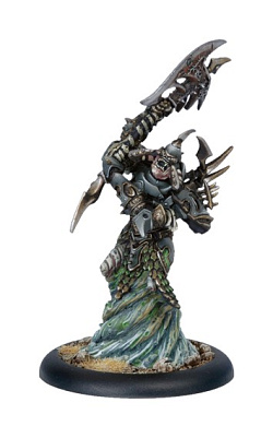 Сборная миниатюра из металла PIP 34042 Cryx Bane Lord Tartarus BLI Warmachine (PIP-34042) (PIP-34042)