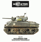 Сборная модель из металла Шерман М4А3 (75мм) BOX Warlord - фото