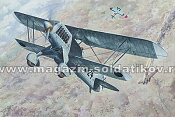 Самолёт Heinkel He-51 B-1 (1/48) Roden - фото