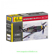 Сборная модель из пластика Самолет Мессершмитт Bf-109 K-4 (1/72) Heller - фото