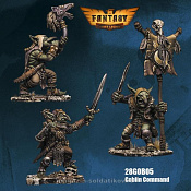 Goblin Command Pack - Leader, Standard, Musician,First Legion - фото