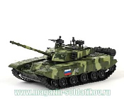 Масштабная модель в сборе и окраске T-99-WB Танк Т-90 свет+звук, 1/35, Технопарк - фото