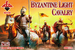 Солдатики из пластика Byzantine Light Cavalry. Set 2 (1/72) Red Box (RB72138) (RB72138)