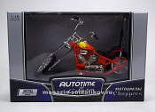 Мотоцикл «Chopper classic» в ассортименте,1:18, Autotime. Автомобили, мотоциклы - фото