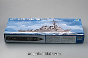 Сборная модель из пластика Фрегат DDG - 67 «Коул» 1:350 Трумпетер - фото
