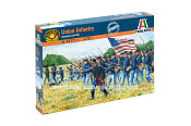 Сборная модель из пластика ИТ Солдатики Union Infantry, (1/72) Italeri - фото