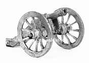 Миниатюра из олова Т33 РТ 13-х фунтовое орудие на колесном ходу, Ратник - фото