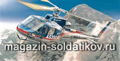 Сборная модель из пластика Вертолет Еврокоптер AS350 B3 1:48 Хэллер - фото