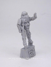 Сборная фигура из смолы Танк (ломовик), серия «Наемники» 28 мм, ArmyZone Miniatures - фото
