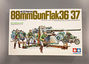 35017 Немецкая зенитная пушка 8,8 cm Flak 36/37 Tamiya - фото