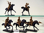 Солдатики из пластика WWI. Уланы индийской армии г. 1/32 Armies in plastic - фото