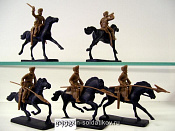 Солдатики из пластика WWI. Уланы индийской армии г. 1/32 Armies in plastic - фото
