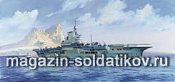 Сборная модель из пластика Корабль HMS Illustrious 1:400 Хэллер - фото