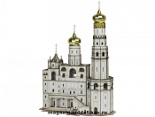 Сборная модель из картона . Колокольня Ивана Великого. Умбум - фото