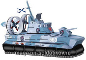 Сборная модель из картона Сборная игрушка из картона. Катер на воздушной подушке Умбум - фото