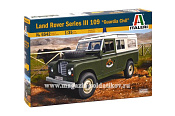 Сборная модель из пластика ИТ Автомобиль LAND ROVER Серия III 109 «Гражданская охрана» (1/35) Italeri - фото