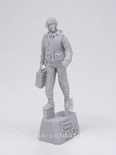 Сборная фигура из смолы Пилот US Army, 1:48, ArmyZone Miniatures - фото