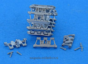 Металлические траки для Pz.Kpfw.III 380 mm long-horne 1/35 MasterClub - фото