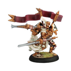 Сборная миниатюра из металла PIP 32028 Protectorate Exemplar Seneschal BLI Warmachine (PIP-32028) (PIP-32028)