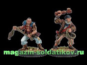 PIP 41059 Mercenary Privateer Press Gangers BLI, Warmachine - фото