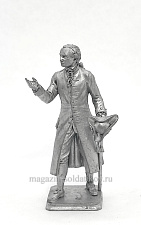 Миниатюра из олова 341. Кант Иммануил, немецкий философ, 1724-1804, 54 мм, EK Castings - фото