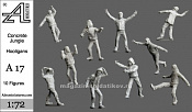 Сборные фигуры из смолы Бетонные джунгли. Хулиганы, 1:72, Alex miniatures - фото
