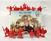 Солдатики из пластика Набор солдатиков №37 «Византия» (алый), 1/32 Инженеръ Басевичъ - фото