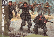 Солдатики из пластика АР 007 Итальянская пехота, WWII, (1/72) Waterloo - фото