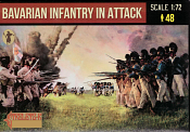 Bavarian Infantry in Attack (1/72) Strelets - фото