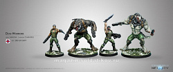 Сборная миниатюра из металла Dog-Warriors BOX Infinity (280169-0497) (280169-0497)