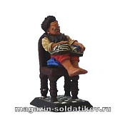 Фигурки из металла Бильбо с книгой , металлическая фигурка, 32 мм, Mithril - фото