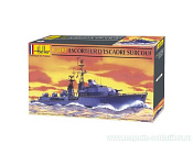 Сборная модель из пластика Корабль Escorteur D'escadre Surcouf 1:400 Хэллер - фото