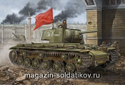 Сборная модель из пластика Танк KV-1 (1941 Simplified Turret) (1/48) Hobbyboss - фото
