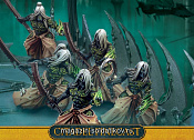 Сборная миниатюра из смолы DARK ELDAR MANDRAKES BOX Warhammer - фото