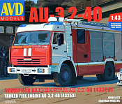 Сборная модель из пластика Сборная модель АЦ-3,2-40 (43253) 1:43, Start Scale Models - фото