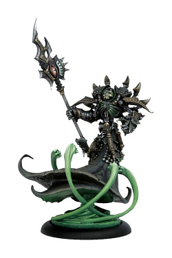 Сборная миниатюра из металла PIP 34036 Cryx Epic Warcaster Lich Lord Asphyxious BLI Warmachine (PIP-34036) (PIP-34036)