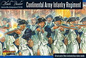 Continental Infantry Regiment (Plastic Box) 28 мм Warlord - фото