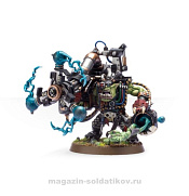 ORK BIG MEK WITH SHOCK ATTACK GUN BOX, 28 мм, Warhammer - фото