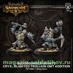 PIP 34062 Cryx Bloodgorgers Blighted Trollkin (2) BLI, Warmachine (PIP-34062) (PIP-34062)